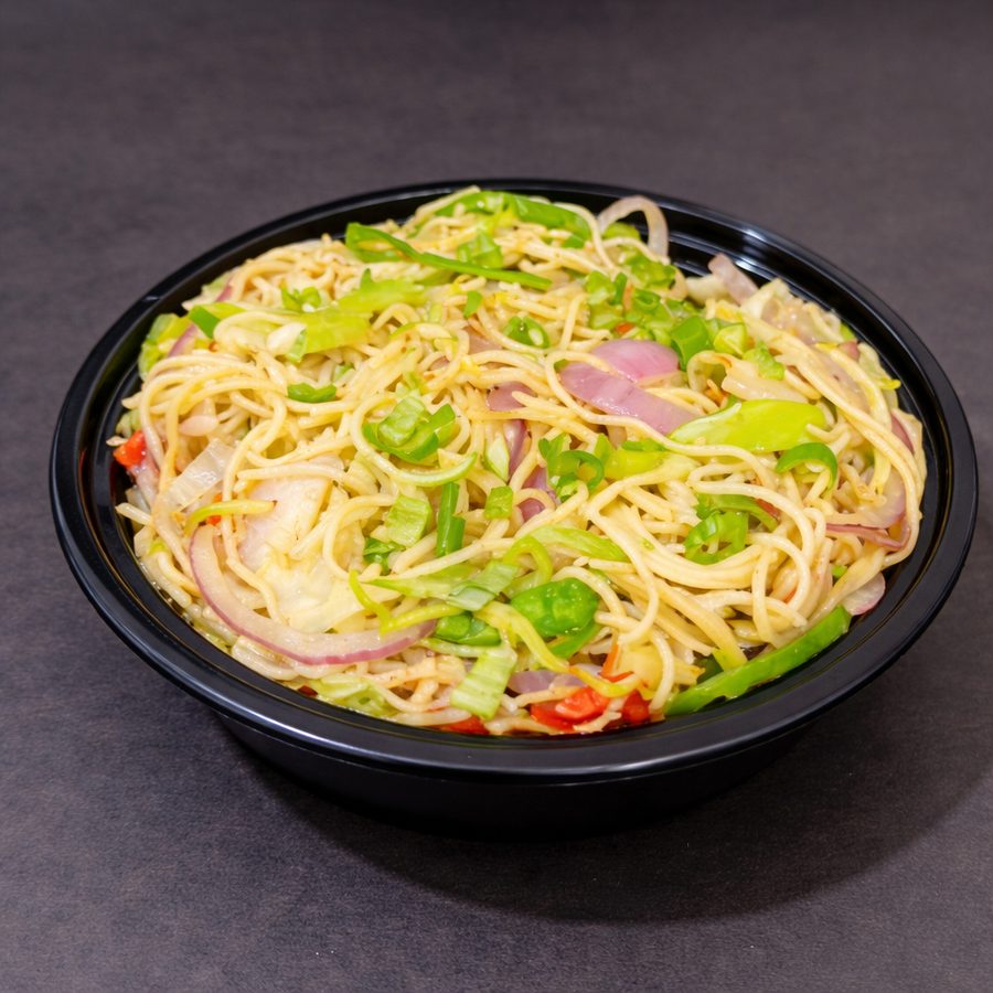 Veg Hakka Noodles Chinese dish at vegetarian fine dining restaurant near Central Park Flower Valley